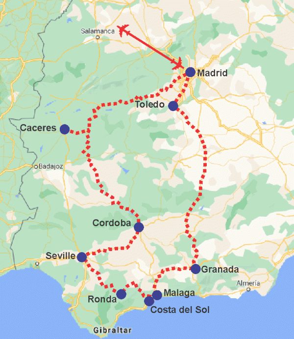 Tour Map
