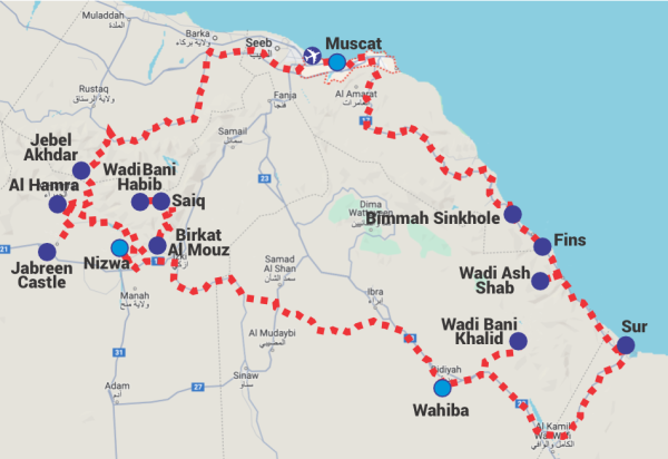 Tour Map