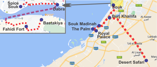 Tour Map