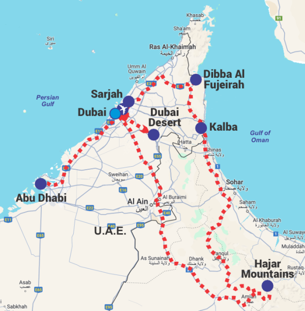 Tour Map