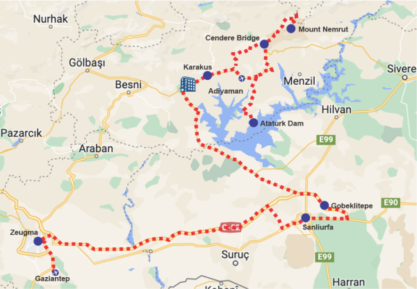 Tour Map