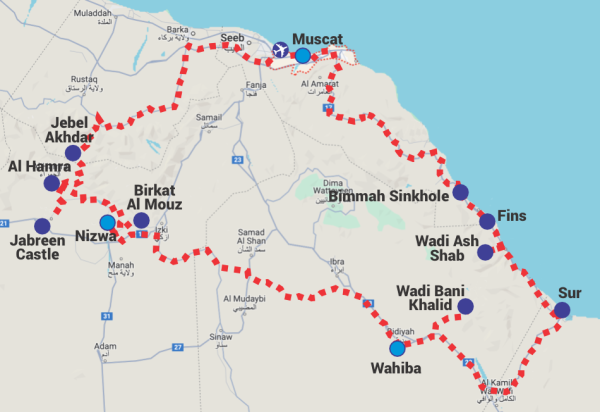 Tour Map