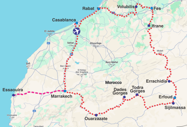 Tour Map