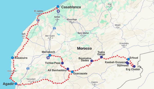 Tour Map