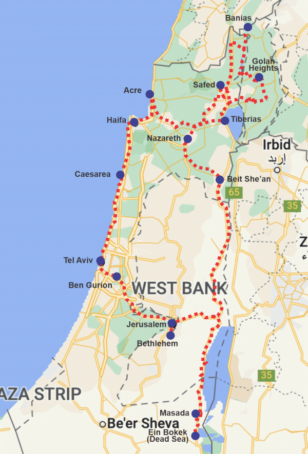 Tour Map