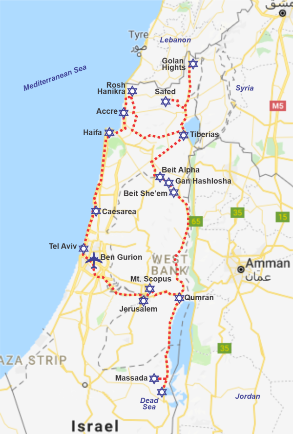 Tour Map