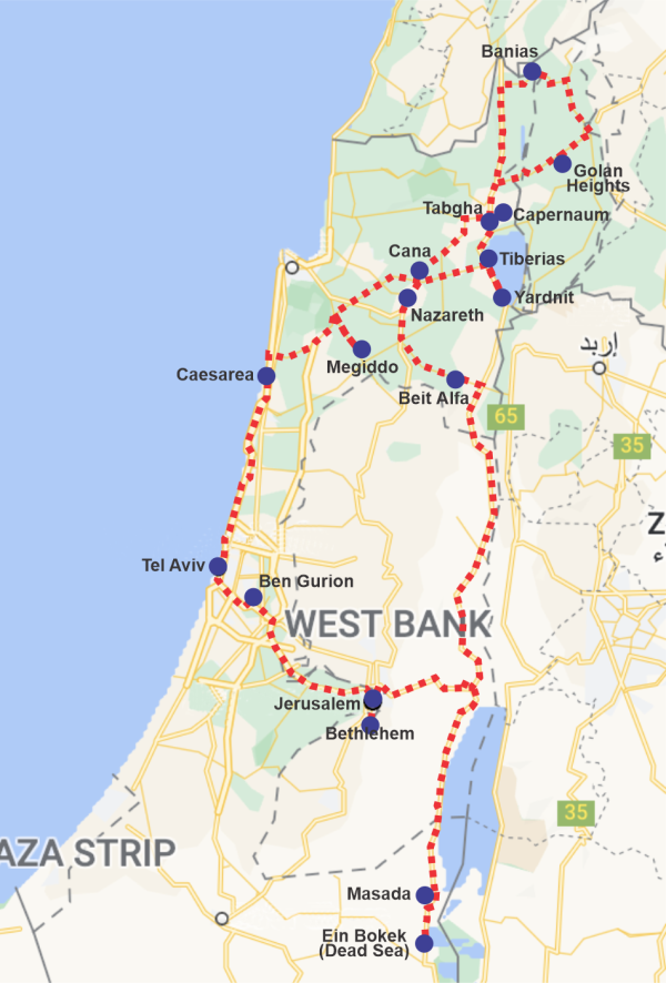 Tour Map