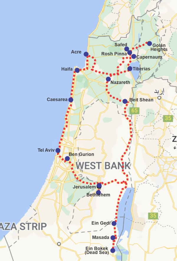 Tour Map