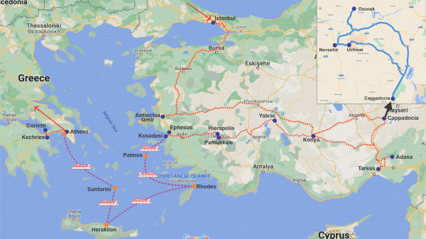Tour Map